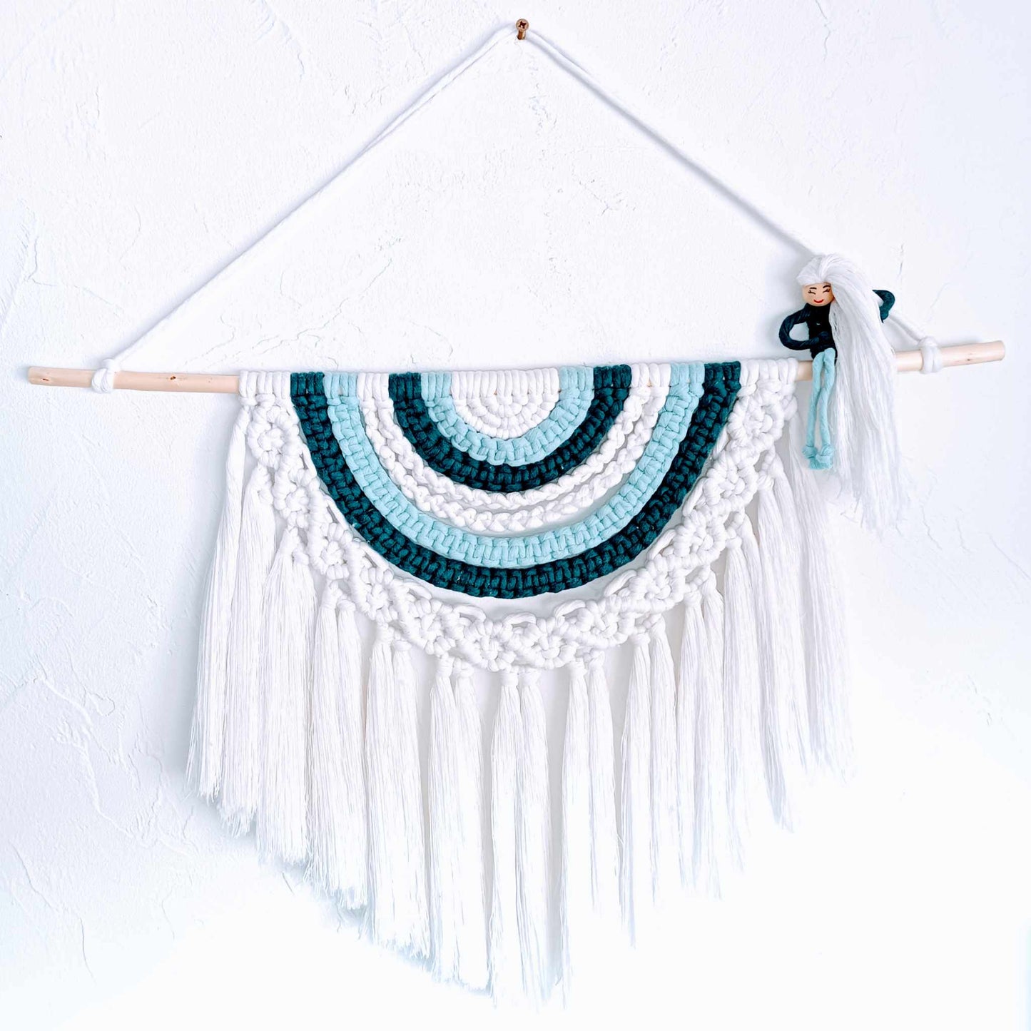 Tenture Demi-mandala "Thao"