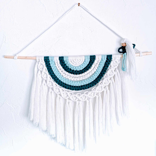 Tenture Demi-mandala "Thao"
